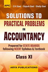 Solutions to Practical Problems in Accountancy, Class-XI