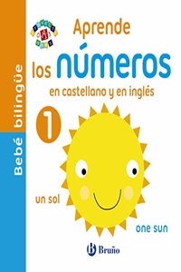 Bebe bilingue. Aprende los numeros en castellano y en ingles