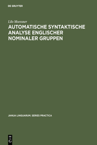 Automatische syntaktische Analyse englischer nominaler Gruppen