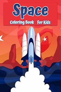 Space Coloring Book for Kids