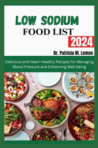 Low Sodium Food List 2024: Delicious and Heart-Healthy Recipes for Managing Blood Pressure and Enhancing Well-being