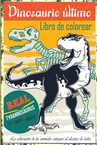 dinosaurio último libro de colorear