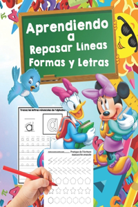 Aprendiendo a Repasar Líneas, Formas y Letras