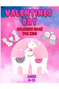 valentines day coloring book for kids ages 6-12