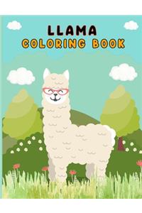 llama coloring book