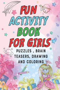 Fun Activity Book for Girls