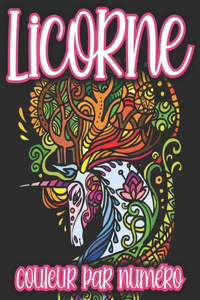 Licorne Couleur par Numéro