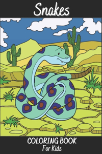 Snakes Coloring Book For Kids