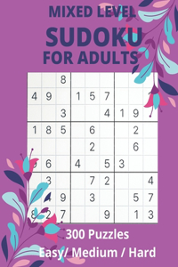 Mixed Level Sudoku For Adults