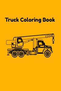 Truck coloring book
