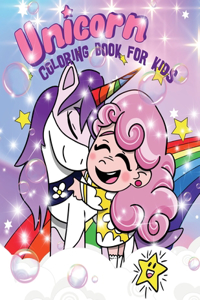 Unicorn Coloring Book for Kids