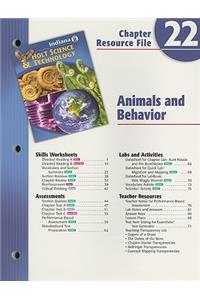 Indiana Holt Science & Technology Chapter 22 Resource File, Grade 8: Animals and Behavior