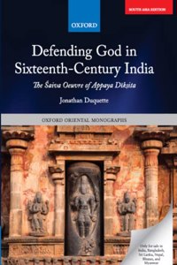 Defending God In 16Th Century India Epzi C