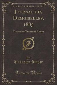 Journal Des Demoiselles, 1885