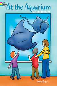 At the Aquarium Colouring Book
