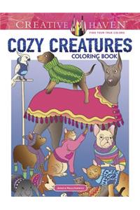 Creative Haven Cozy Creatures Coloring Book