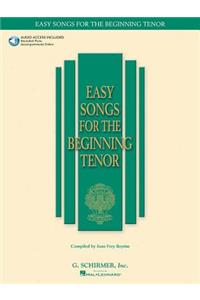 Easy Songs for Beginning Singers - Tenor Book/Online Audio