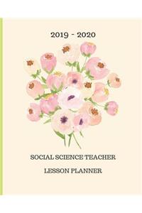 2019 - 2020 Social Science Teacher Lesson Planner
