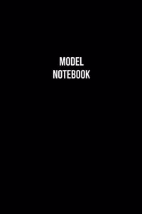 Model Notebook - Model Diary - Model Journal - Gift for Model
