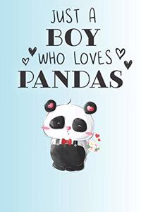 Just A Boy Who Loves Pandas