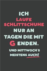 Ich Laufe Schlittschuh