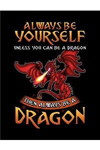 Always Be Yourself Unless You Can Be A Dragon Then Always Be A Dragon