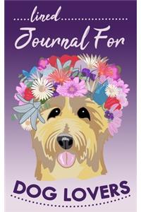 Lined Journal For Dog Lovers