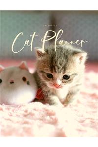 2020 2021 15 Months Kitten Cat Daily Planner