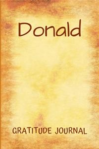 Donald Gratitude Journal