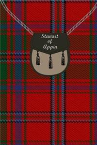 Stewart of Appin Tartan Journal/Notebook