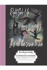 Right Side Up Upside Down It's All The Same To Me