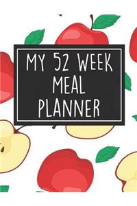 My 52 Week Meal Planner