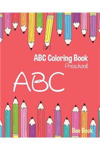 ABC Coloring Book Preschool