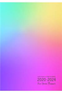 2020-2024 5 Year Planner