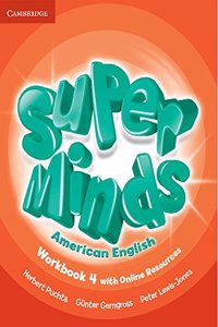 Super Minds American English Level 4 Workbook with Online Resources