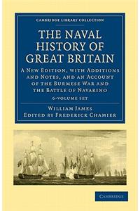 Naval History of Great Britain 6 Volume Set