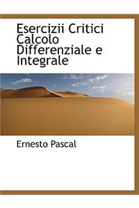 Esercizii Critici Calcolo Differenziale E Integrale