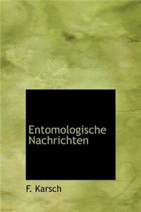 Entomologische Nachrichten