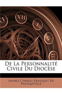 de la Personnalité Civile Du Diocèse