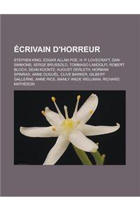 Ecrivain D'Horreur