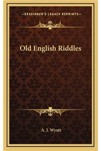 Old English Riddles