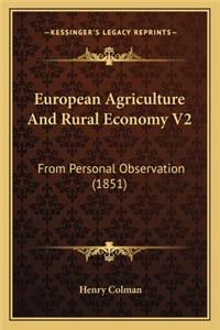 European Agriculture and Rural Economy V2