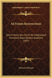 Ad Festum Resurrectionis