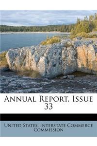 Annual Report, Issue 33