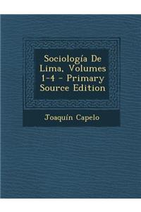 Sociologia de Lima, Volumes 1-4