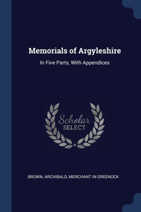Memorials of Argyleshire