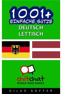 1001+ Einfache Satze Deutsch - Lettisch