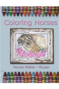 Coloring Horses