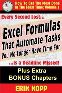 Excel Formulas That Automate Tasks You No Longer Have Time For