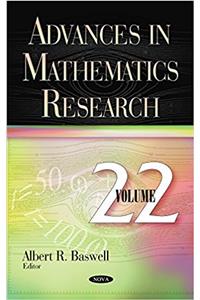 Advances in Mathematics Research